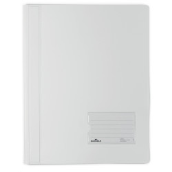 DURABLE FLAT FILE A4 Extra Wide Premium White Translucent