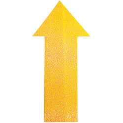 DURABLE FLOOR MARKING SHAPE - ARROW Yellow Pack of 10