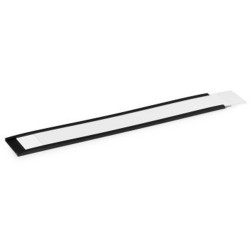 DURABLE MAGNETIC C-PROFILE STRIP 30 x 200mm Charcoal Pack of 5