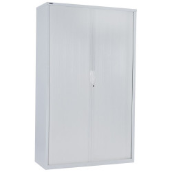 RAPIDLINE GO TAMBOUR CUPBOARD 5 SHELVES 900 W x 1981mm H x 473mm D White China