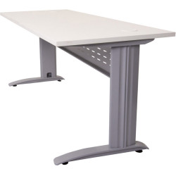 RAPID SPAN OPEN WORKSTATION 1200W x 700D x 730mmH NW with Brushed Silver Frame