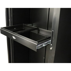 GO TAMBOUR ROLL OUT FILE FRAME 900mmW Black