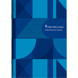 Collins Colplan Planner Month To View A4 Blue Geo