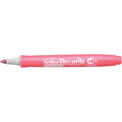 Artline Decorite Markers 1.0mm Bullet Metallic Pink Pack Of 12