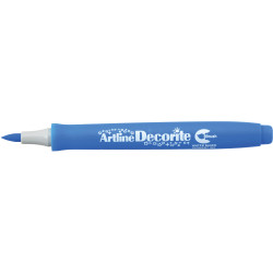 Artline Decorite Brush Markers Standard Blue Pack Of 12