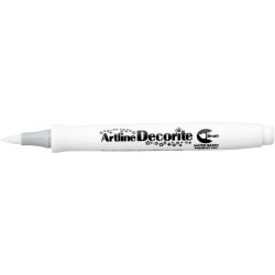 Artline Decorite Brush Markers Standard White Pack Of 12