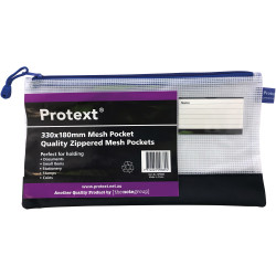 Protext Mesh Pouch Long Size With Note Holder