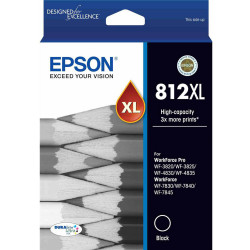 Epson 812XL DURABrite Ultra Ink Cartridge High Capacity Black