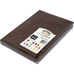 Rainbow Spectrum Board A4 220gsm Brown 100 Sheets