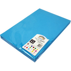 Rainbow Spectrum Board A3 220gsm Turquoise 100 Sheets