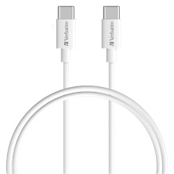 Verbatim USB-C to USB-C Cable 1m White