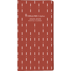 Collins Colplan Planner B6/7 2 Years Month To View Red