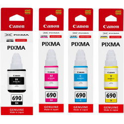 Canon GI690 Ink Bottle Value Pack Ink Cartridge Assorted