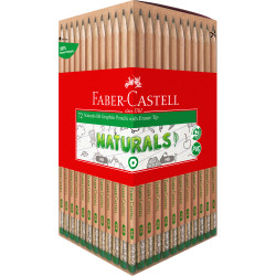 Faber Castell Graphite Pencil Naturals HB Box of 72