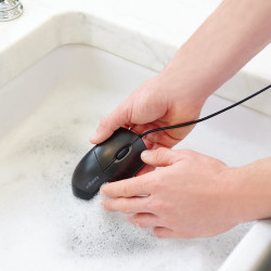 Kensington Pro Fit Wired Washable Mouse  Black