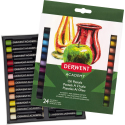 Acrylic Oil Pastels Pack 24 Assorted Colours Pack 24