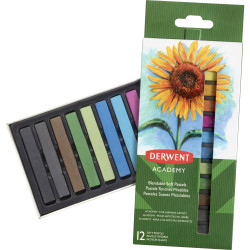 Acrylic Soft Pastels Pack 12 Assorted Colours Pack 12