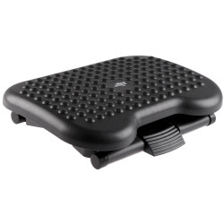 Office Choice Adjustable Footrest with massage bump 460Lx350Wx110mmH Black