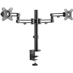 Easilift Dual  Monitor  Desk Mount  with Articulating Arm