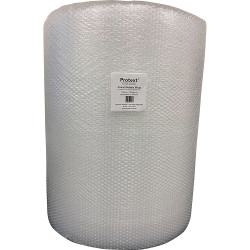 Protext Bubble Wrap Roll  400mm Perforated 750mm x 100m Clear