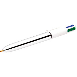 Bic 4 Colour Shine Ballpoint  Pen Retractable Medium 1mm