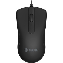 Moki Optical Wired USB Mouse Black