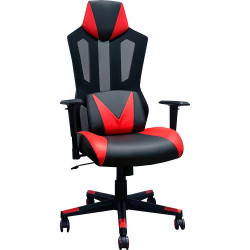 K2 Box Seating Prime Gaming Chair Black and Red