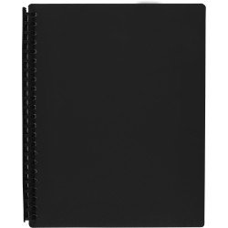 MARBIG REFILLABLE DISPLAY BOOK A4 40Pocket Black