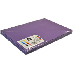 Rainbow Spectrum Board 220gms A3 100 Sheets Purple