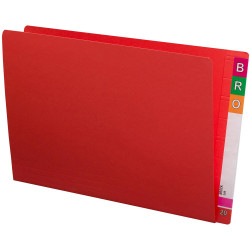 AVERY SHELF LATERAL FILES F/C Extra Heavy Weight Red