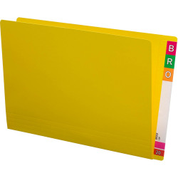 AVERY SHELF LATERAL FILES F/C Extra Heavy Weight Yellow