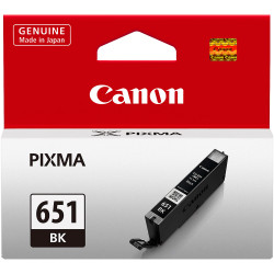 CANON INKJET CLI651 CARTRIDGE Black iP7260 MG6360 MG5460