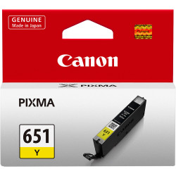 CANON INKJET CLI651 CARTRIDGE Yellow iP7260 MG6360 MG5460
