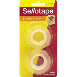 Sellotape Sticky Tape 18mmx25m Clear