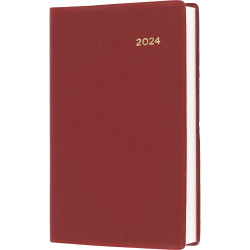 Collins Belmont Pocket Diary Day To Page B7R Burgundy