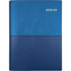 Collins Vanessa Financial Year Diary A5 1 Day to Page 1 Hour Blue