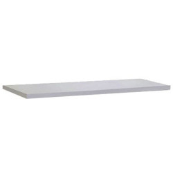 Melamine Bookcase Spare Shelf For use with 900mmW Rapidline Bookcases Grey