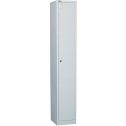 GO LOCKER SINGLE DOOR Silver Grey H1830xW305xD455mm