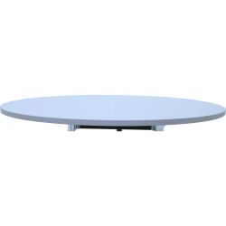 Round Melamine Table Top Only 1200mm Diameter 25mm Thick White