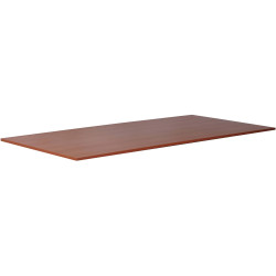 Rapidline Melamine Rectangle Table Top Only 25mm Thick 1500Wx750D Cherry