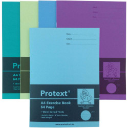 PROTEXT EXERCISE BOOK A4 64pgs 18mm D/T -Chicken