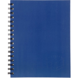 Spirax 512 Hard Cover Notebook A4 200 Page Blue