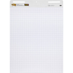 Post It 560 Easel Pad 635mm x 775mm White Blue Grid Pack of 2