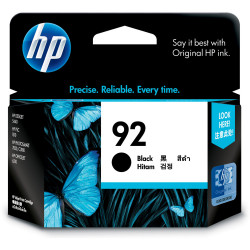 HP #92 INKJET CARTRIDGE C9362WA, Black