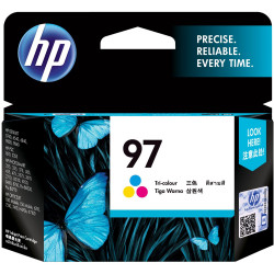 HP #97 INKJET CARTRIDGE C9363WA, High Volume Color