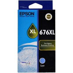 EPSON 676XL CYAN INK CARTRIDGE Workforce 4530, 4540