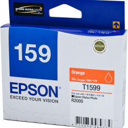 EPSON 159 ORANGE INK CARTRIDGE For Stylus Photo R2000
