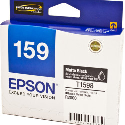 EPSON 159 MATTE BLACK INK CART For Stylus Photo R2000