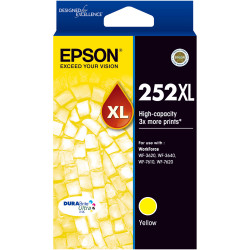 EPSON 252 HY YELLOW INK CART Yellow 1,100 pages