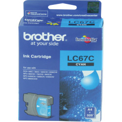 BROTHER LC67C INK CARTRIDGE Inkjet - Cyan